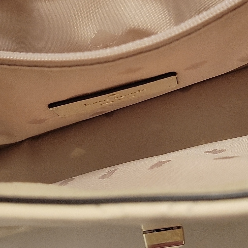 Kate Spade Cream Quilted Shoulder Bag - Picture 3 of 5